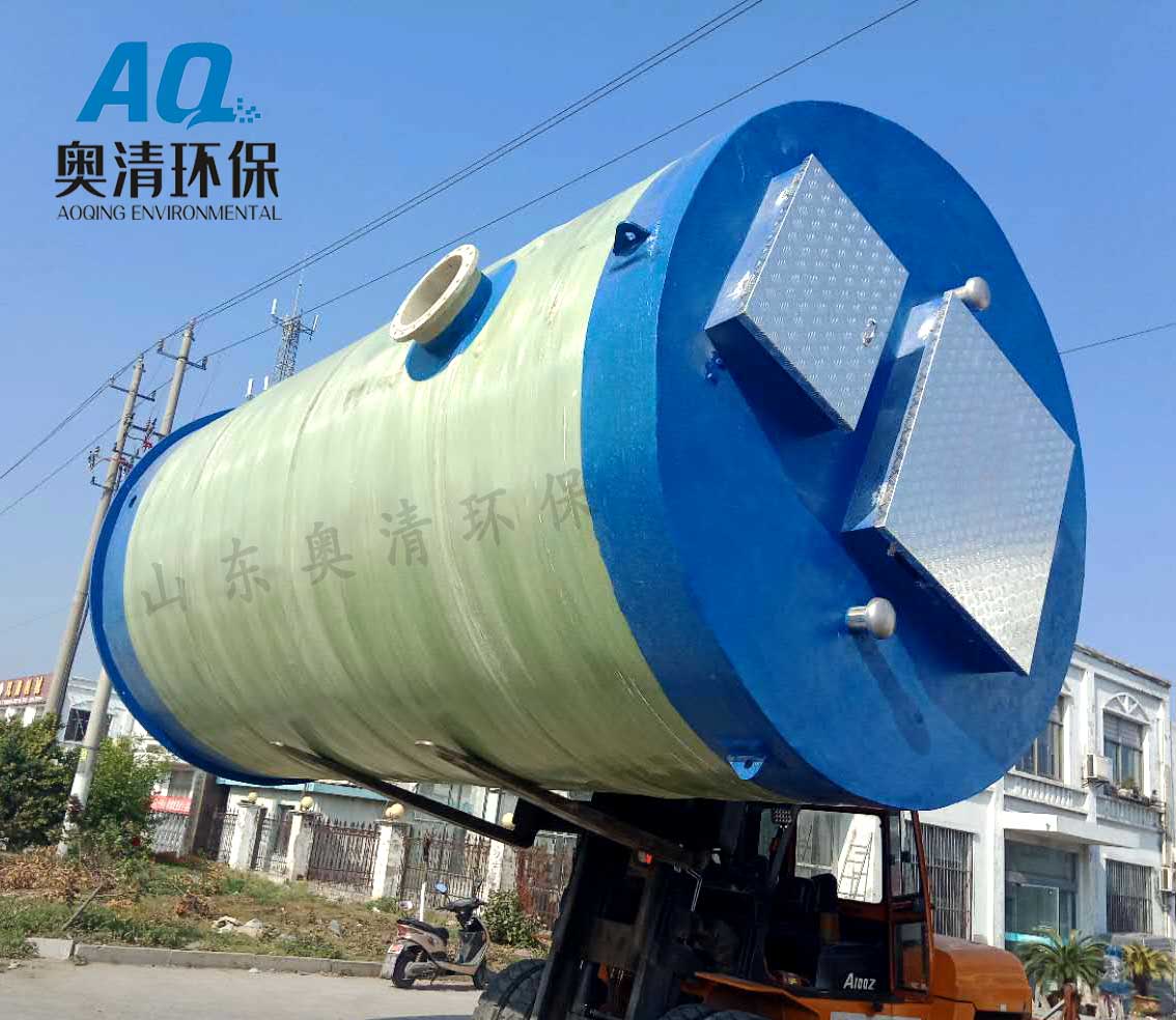 玻璃鋼一體化預制泵站的設計原則